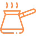 Authentic Turkish coffee on hot sand experience