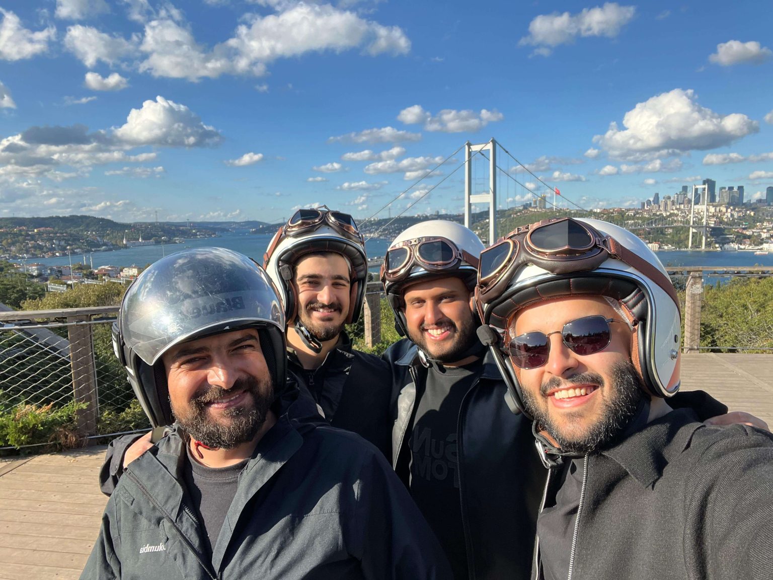 Istanbul sidecar tour.